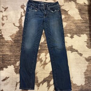 America Eagle straight leg jeans